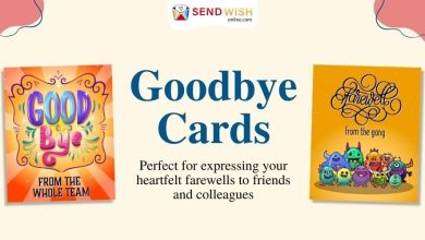 Goodbye Card are quite natural, involving transition or change in our relationships, careers, or generally experiences.